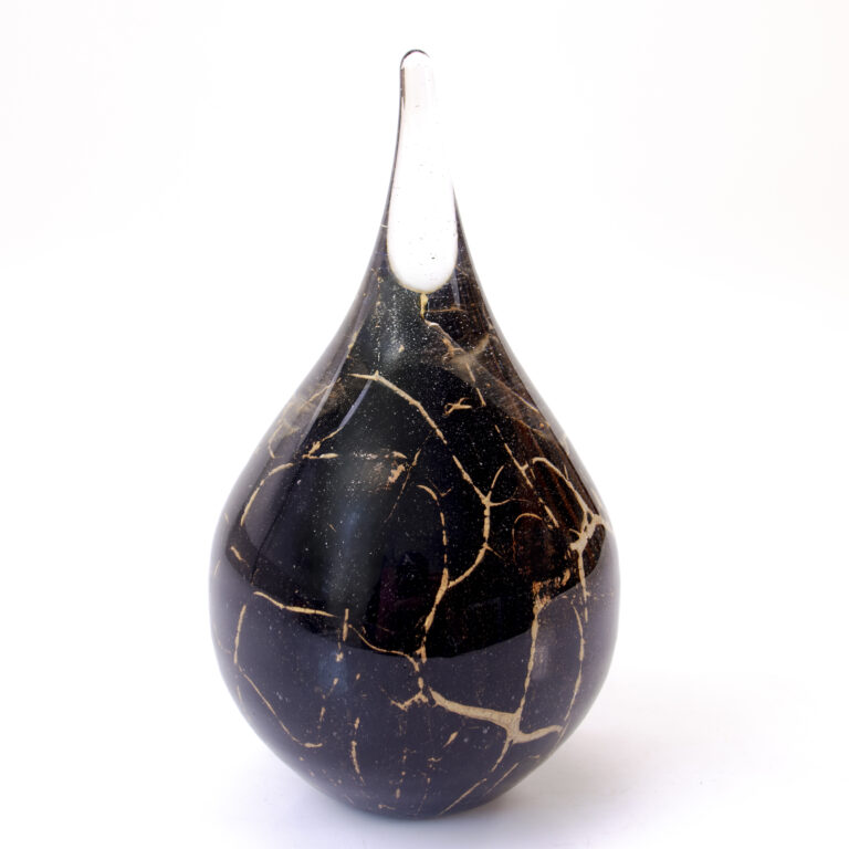 Drop Urn | Black & Gold | 200ml