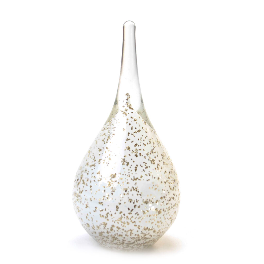Drop Urn | White Gold Dust | 200ml