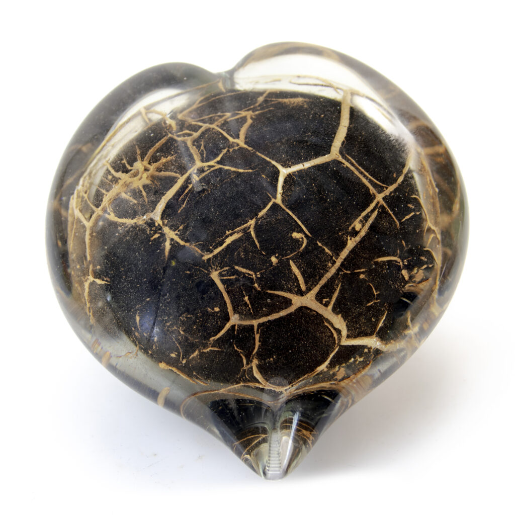 Heart Urn | Black & Gold | 100ml