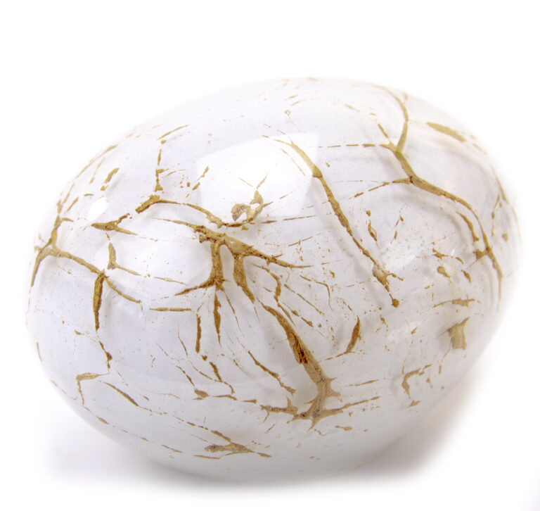 Stone Urn | White & Gold | 250ml