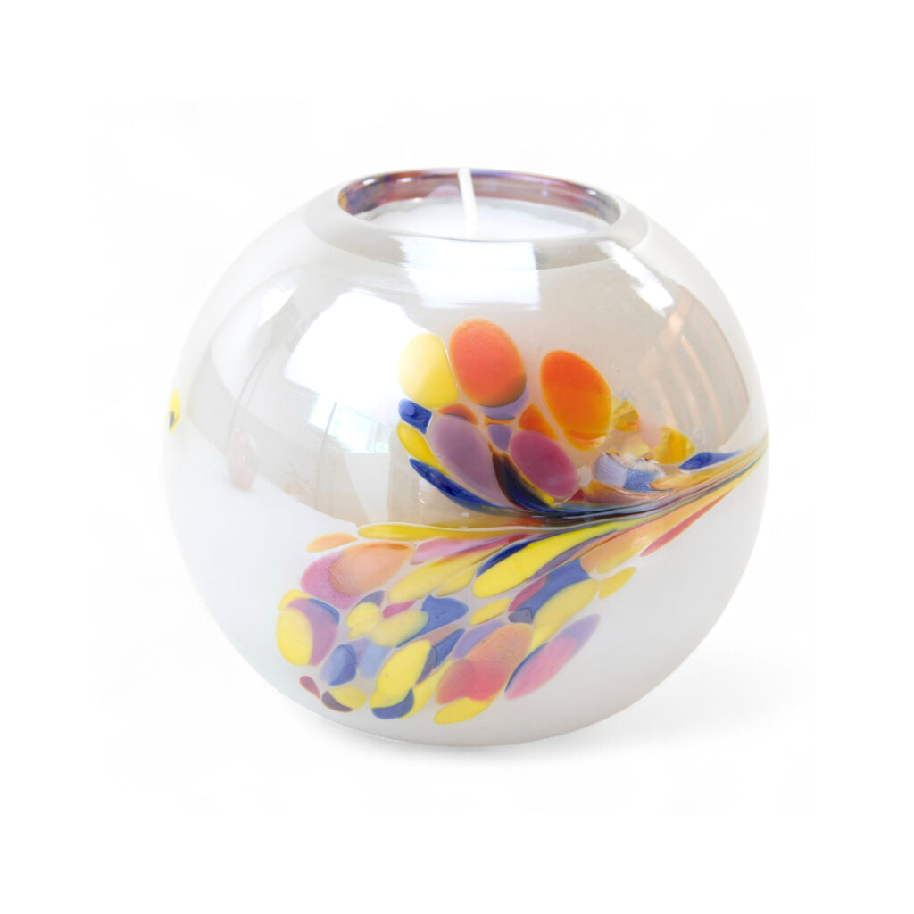 Tealight Urn | White & Colors | 250ml