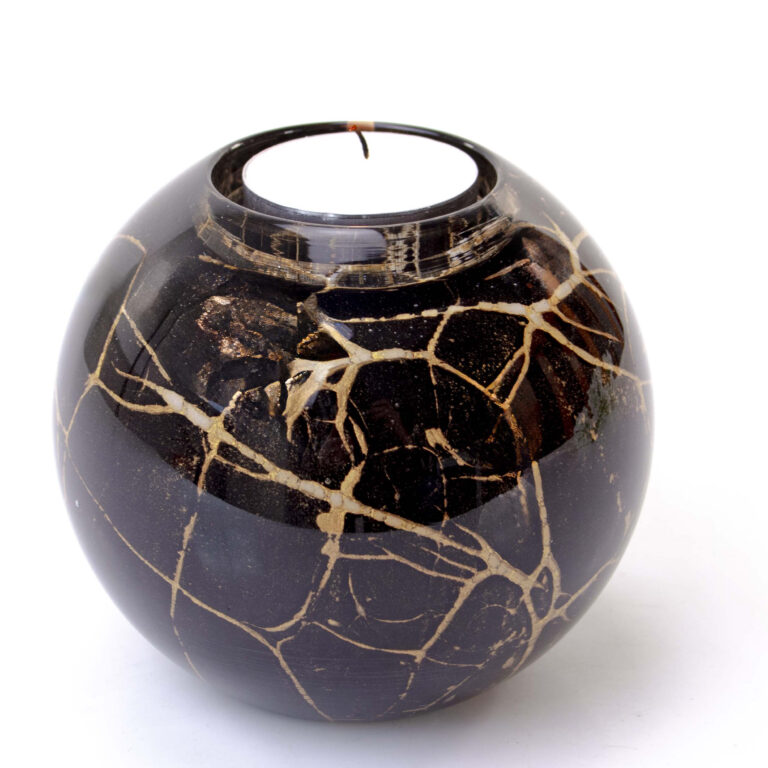 Tealight Urn | Black & Gold | 250ml