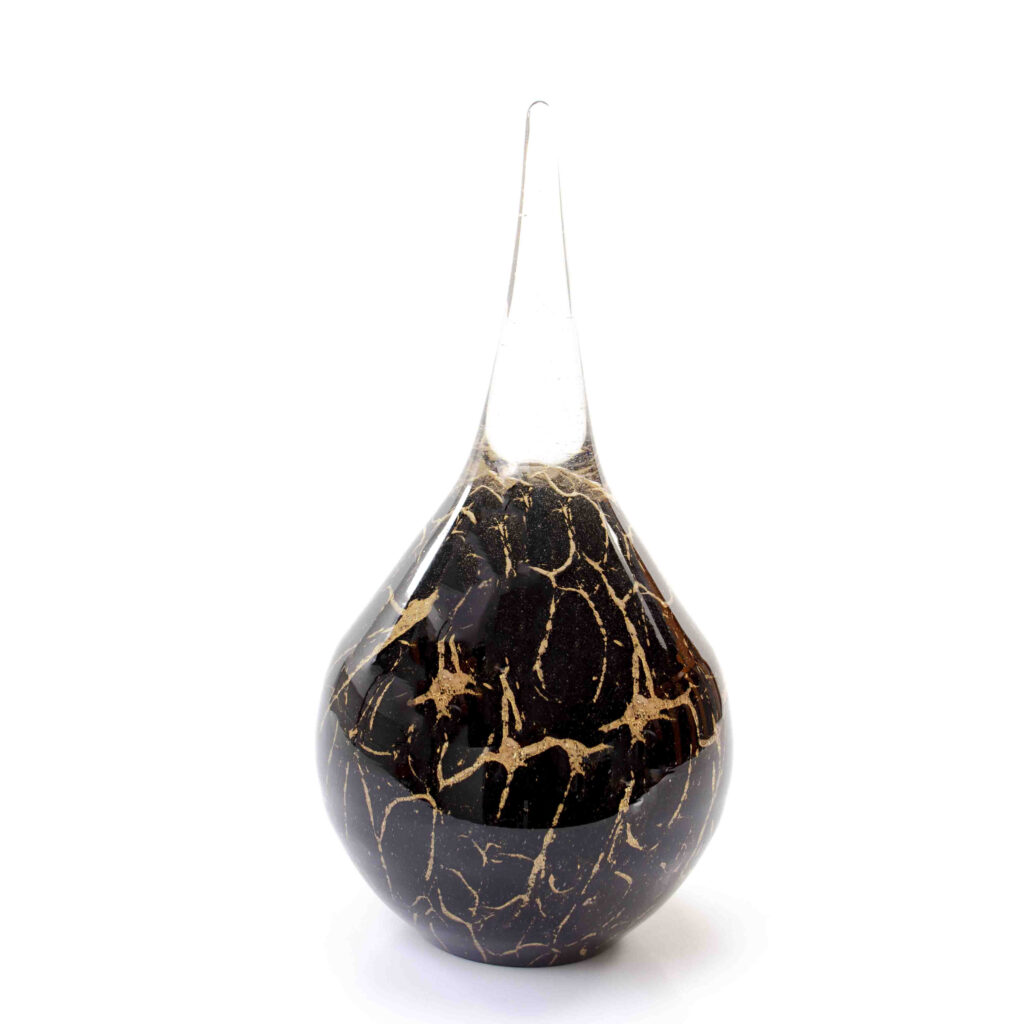 Drop Urn XL | Black & Gold | 1,2L