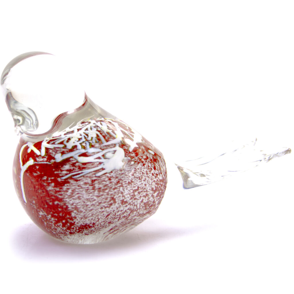 Bird Urn | Red & White Stripes | 50ml