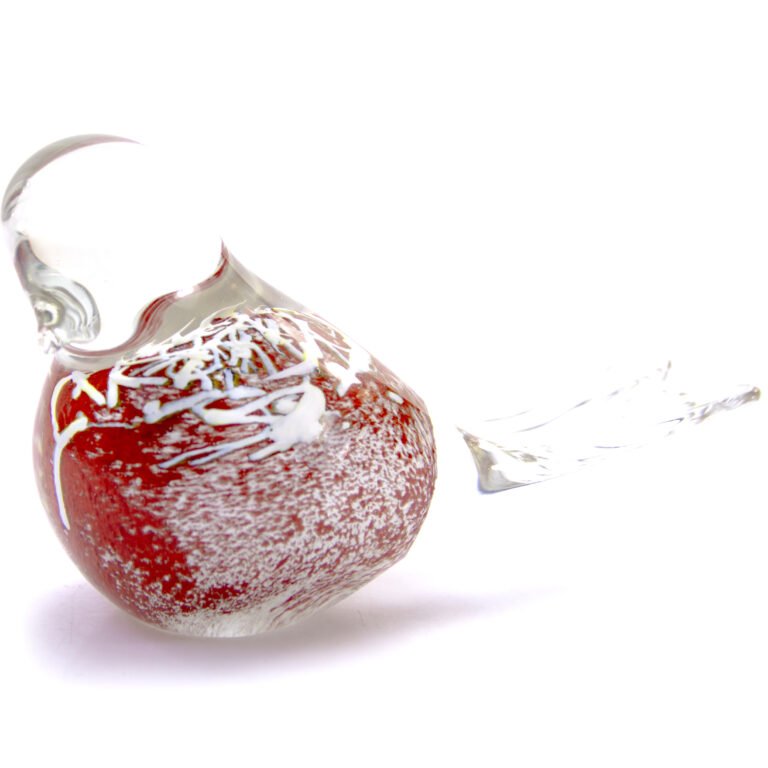 Bird Urn | Red & White Stripes | 50ml