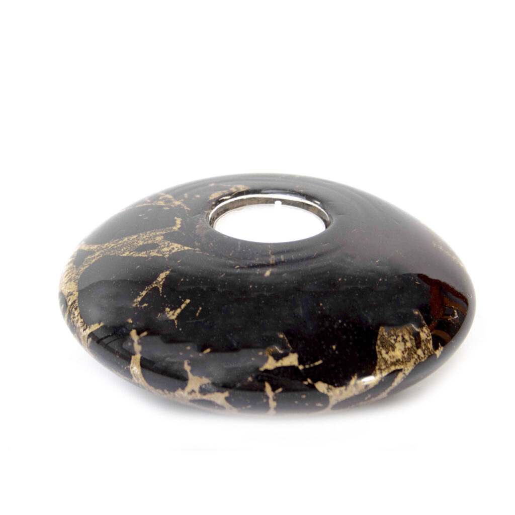 Disc Urn | Black & Gold | 400ml