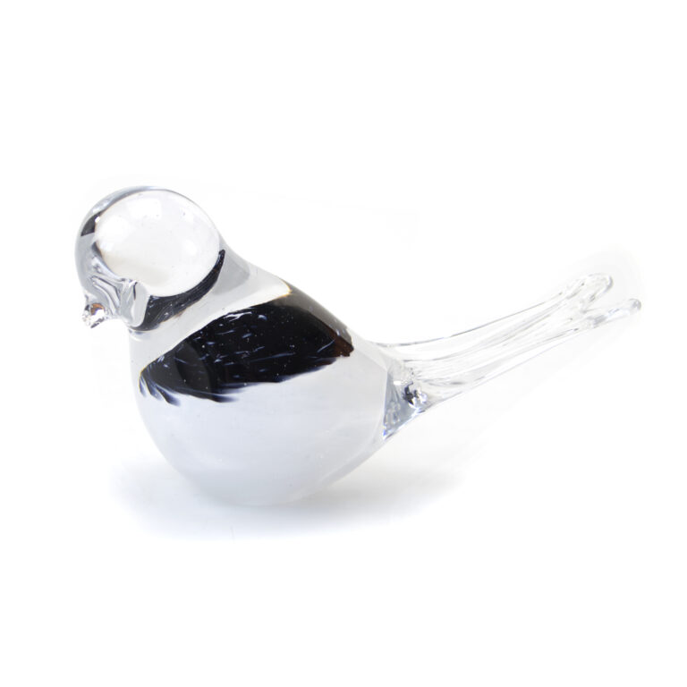 Bird Urn | White & Black Dots | 50ml